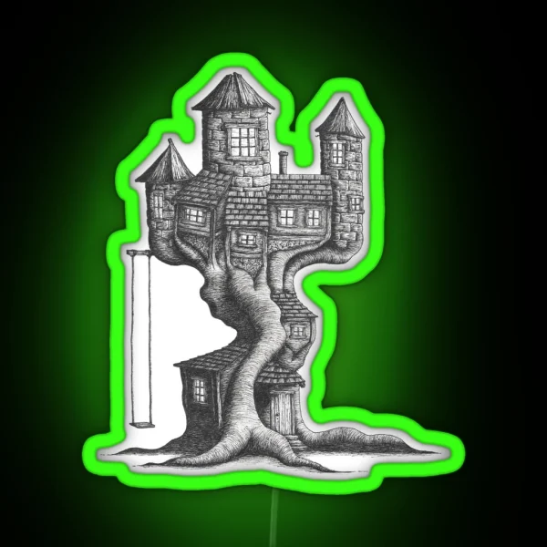Swing House RGB Neon Sign