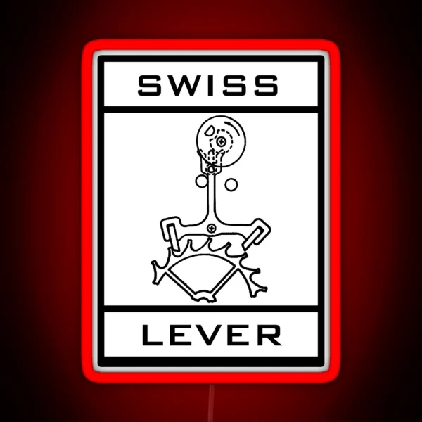 Swiss Lever Mechanism RGB Neon Sign