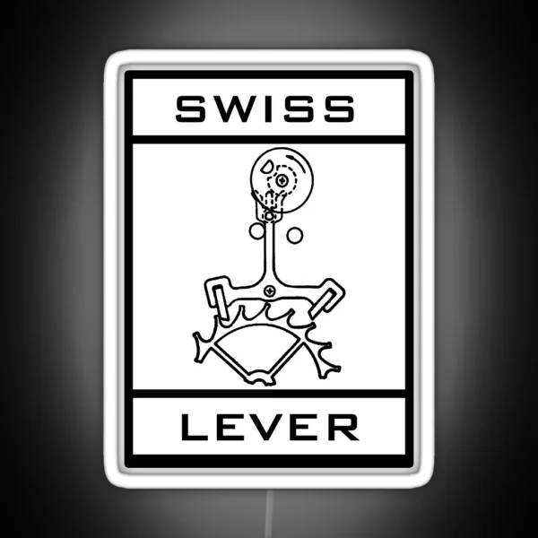 Swiss Lever Mechanism RGB Neon Sign