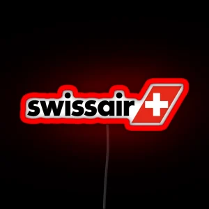 Swissair RGB Neon Sign