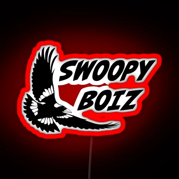 Swoopy Boiz Magpie RGB Neon Sign