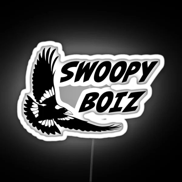 Swoopy Boiz Magpie RGB Neon Sign
