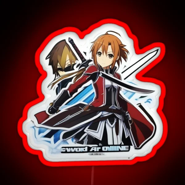 Sword Art Online 1 RGB Neon Sign