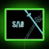 RGB Neon Sign from Sword Art Online Merchandise