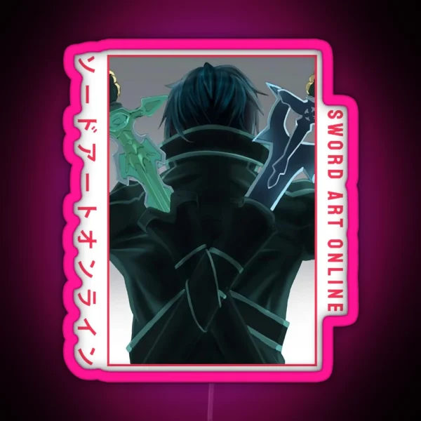 Sword Art Online RGB Neon Sign