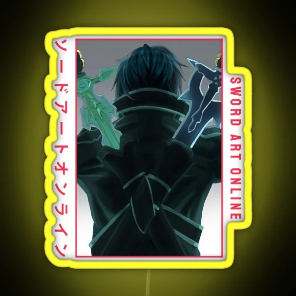 Sword Art Online RGB Neon Sign