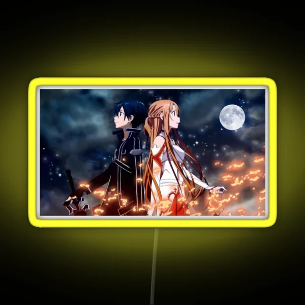 Sword Art RGB Neon Sign
