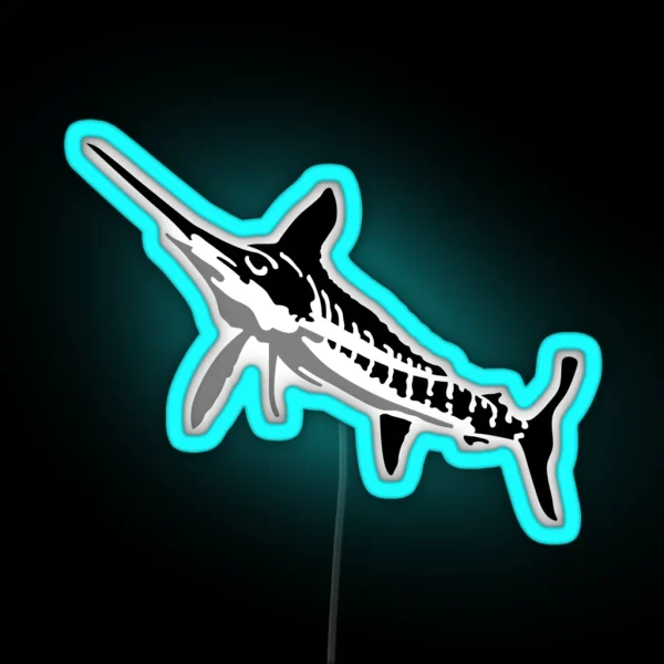 Swordfish RGB Neon Sign