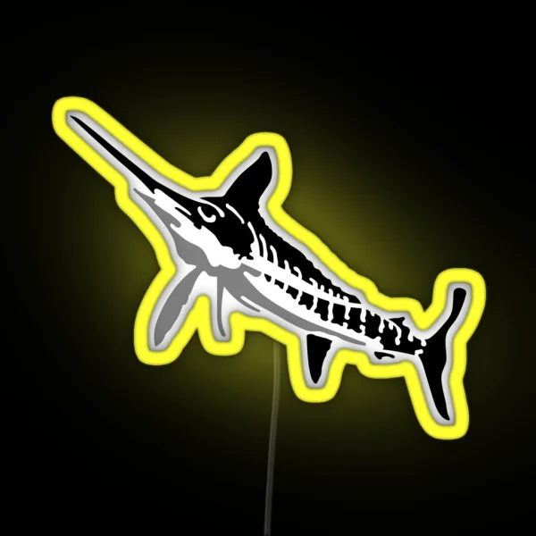 Swordfish RGB Neon Sign