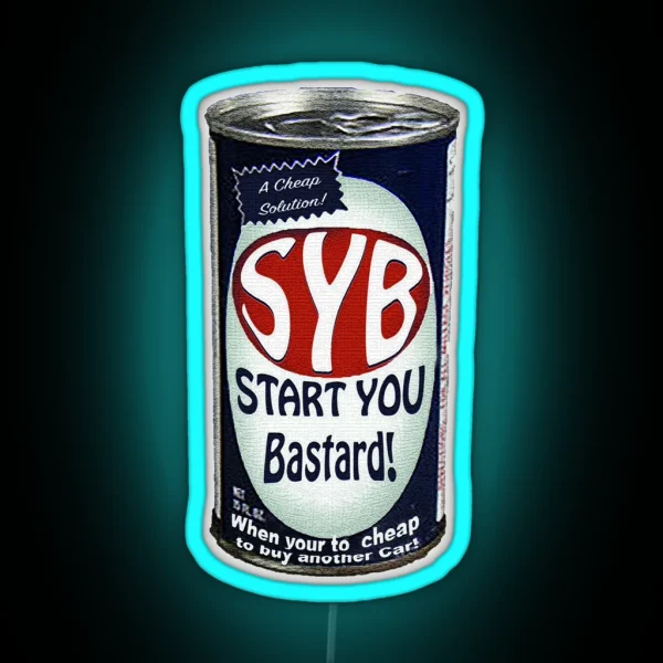 SYB Can RGB Neon Sign