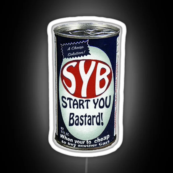SYB Can RGB Neon Sign