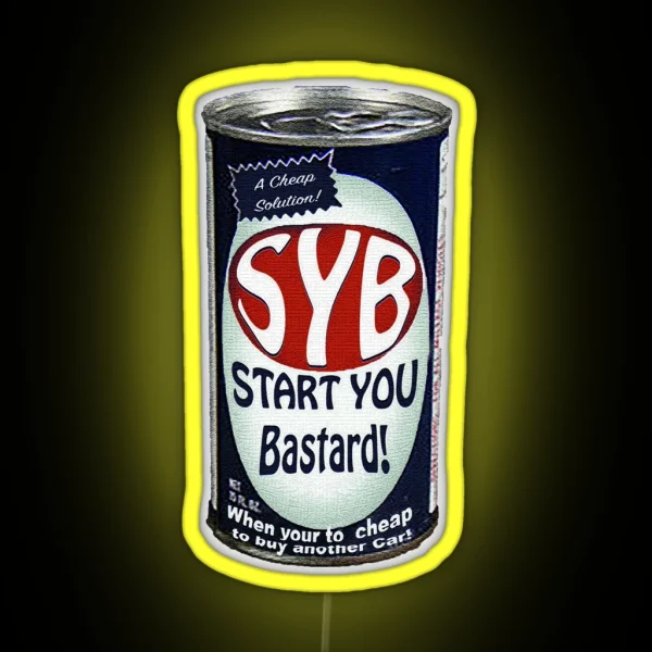 SYB Can RGB Neon Sign