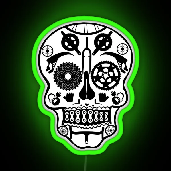Symmetry Skull RGB Neon Sign
