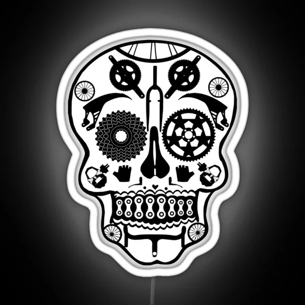 Symmetry Skull RGB Neon Sign