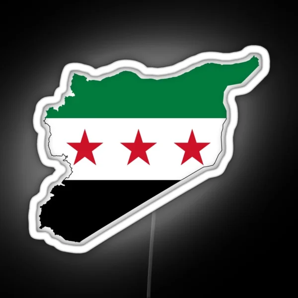 Syria Revolution Until Victory RGB Neon Sign