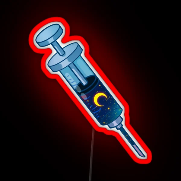 Syringe RGB Neon Sign
