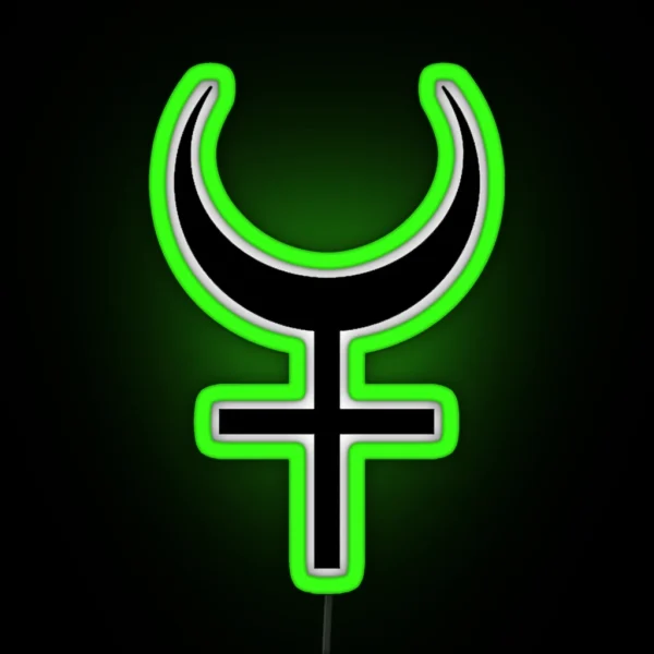 T MOON RGB Neon Sign