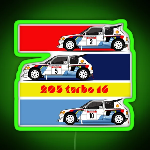 T16 Squadron RGB Neon Sign