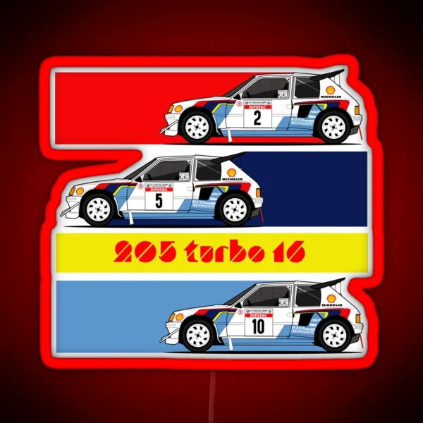T16 Squadron RGB Neon Sign