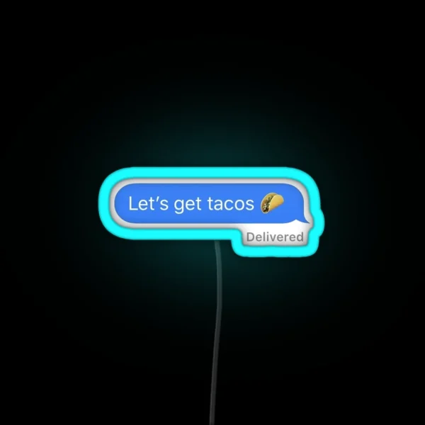 Tacos RGB Neon Sign