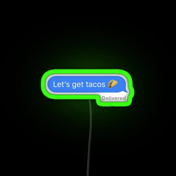 Tacos RGB Neon Sign