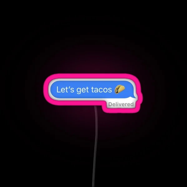 Tacos RGB Neon Sign