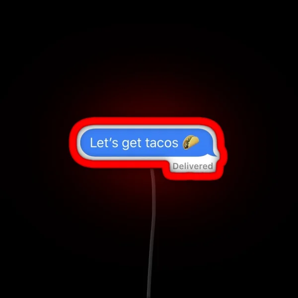 Tacos RGB Neon Sign