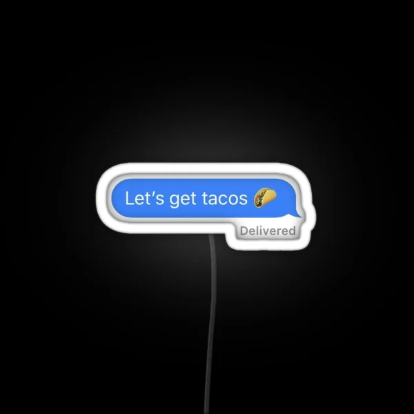 Tacos RGB Neon Sign
