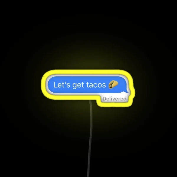 Tacos RGB Neon Sign