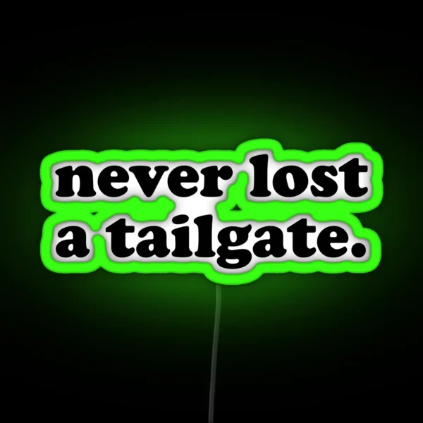 Tailgate RGB Neon Sign