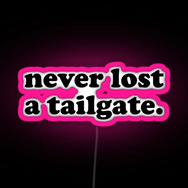 Tailgate RGB Neon Sign