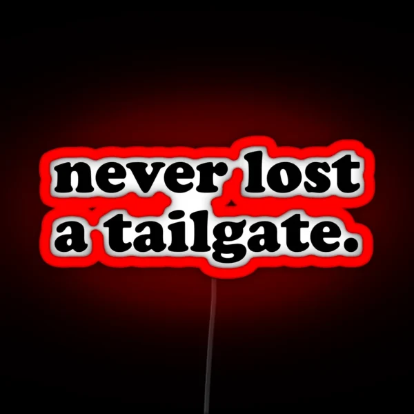 Tailgate RGB Neon Sign