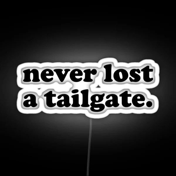 Tailgate RGB Neon Sign