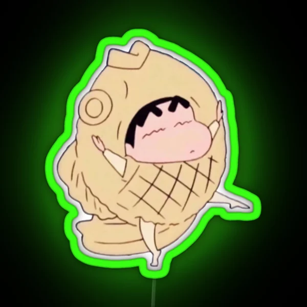 Taiyaki Crayon Shin Chan RGB Neon Sign