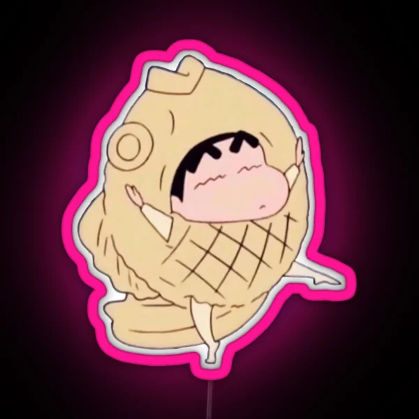 Taiyaki Crayon Shin Chan RGB Neon Sign