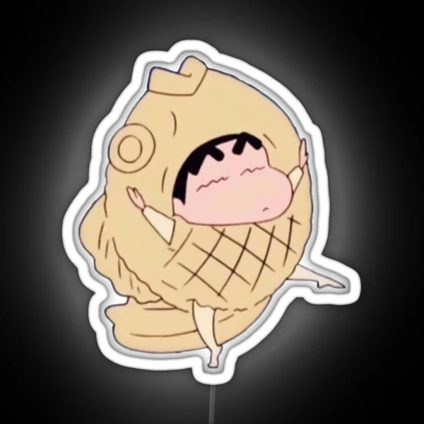 Taiyaki Crayon Shin Chan RGB Neon Sign