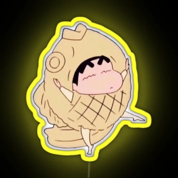 Taiyaki Crayon Shin Chan RGB Neon Sign