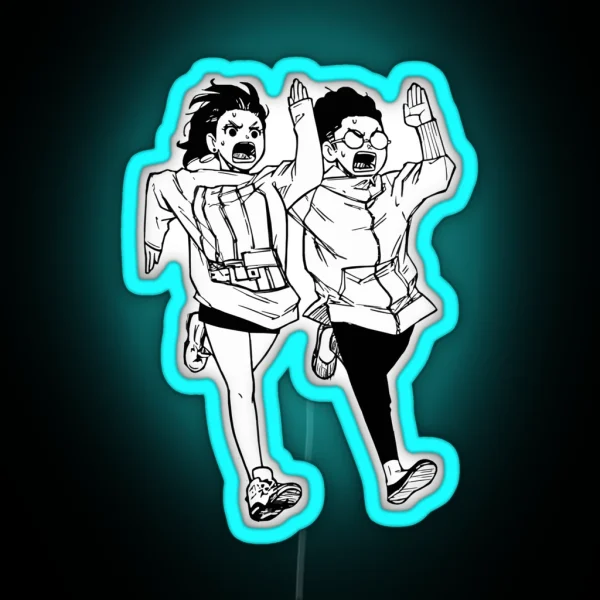 Takakura And Momo Run RGB Neon Sign