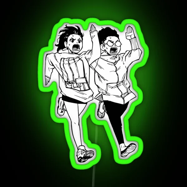 Takakura And Momo Run RGB Neon Sign