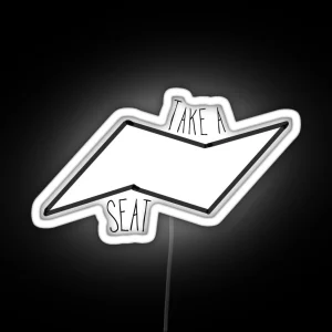 Take A Seat RGB Neon Sign