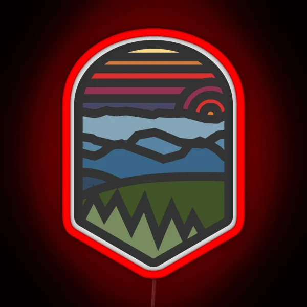 Take Me To The Blueridge RGB Neon Sign