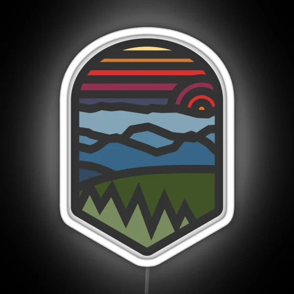 Take Me To The Blueridge RGB Neon Sign