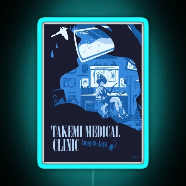 Takemi Medical Clinic RGB Neon Sign