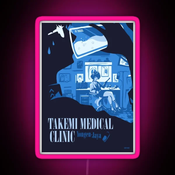 Takemi Medical Clinic RGB Neon Sign