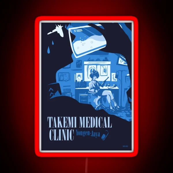 Takemi Medical Clinic RGB Neon Sign