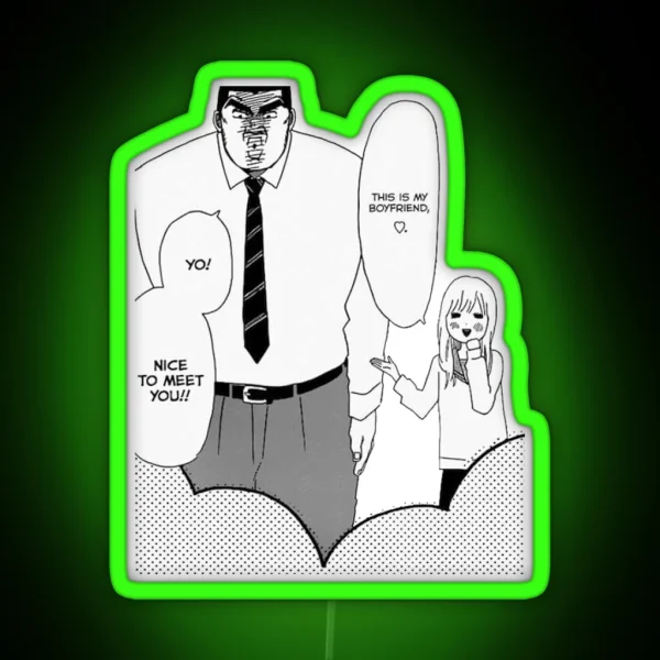 Takeo And Rinko Design RGB Neon Sign