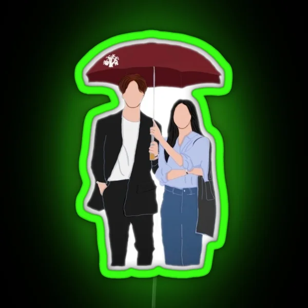 Tale Of The Nine Tailed Lee Dong Wook And Jo Bo Ah RGB Neon Sign