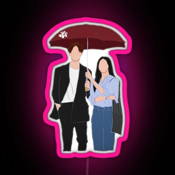Tale Of The Nine Tailed Lee Dong Wook And Jo Bo Ah RGB Neon Sign