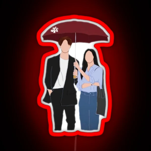 Tale Of The Nine Tailed Lee Dong Wook And Jo Bo Ah RGB Neon Sign