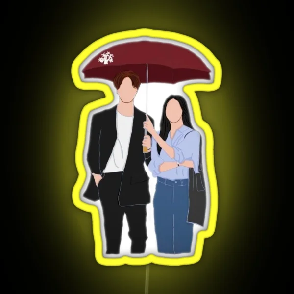 Tale Of The Nine Tailed Lee Dong Wook And Jo Bo Ah RGB Neon Sign